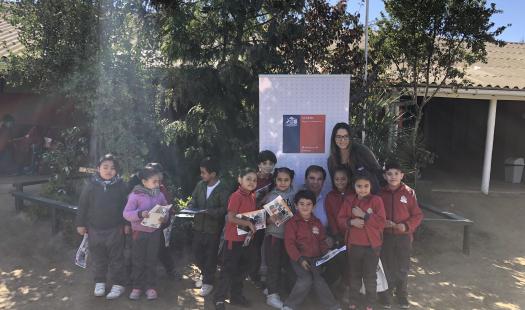 Seremi de Energía de Valparaíso enseña a niños de primero básico sobre eficiencia energética