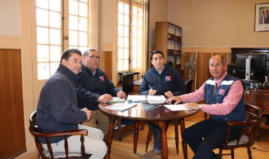 Seremi de Energía y Gobernador de Huasco analizan procedimientos ante corte de luz en Alto del Carmen y Vallenar