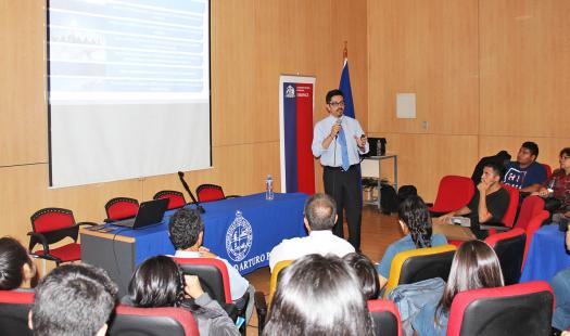 Seremi de Energía recibió a alumnos que visitaron “Tecno Energía Tarapacá”