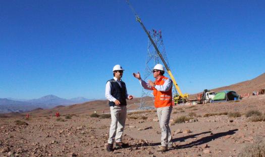 En Atacama se concretó la nueva interconexión eléctrica nacional