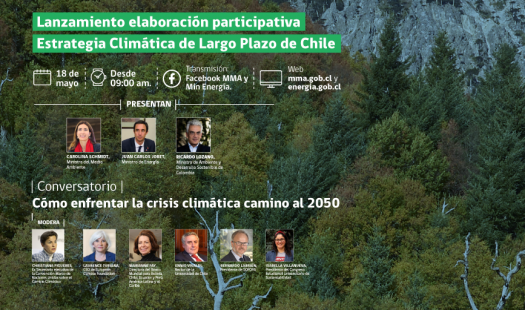 EN VIVO: Lanzamiento elaboración participativa - Estrategia Climática de Largo Plazo de Chile
