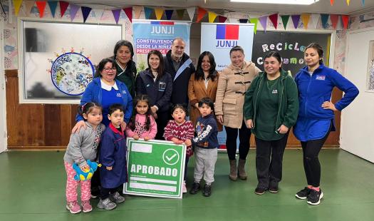 100% de los Jardines Infantiles de la JUNJI tienen Sello Verde Ok que garantiza la seguridad en sus instalaciones interiores de gas