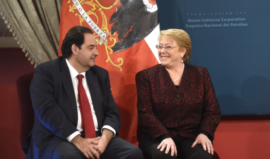 Presidenta  Bachelet promulga Ley que establece un nuevo Gobierno Corporativo de ENAP