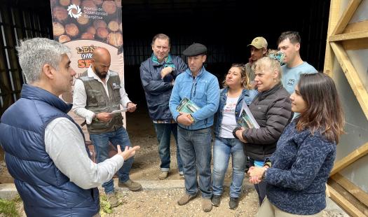 En Cerro Galera se lanzó el programa Leña Más Seca para aumentar la disponibilidad de leña seca 