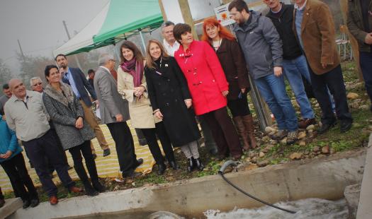 Ministerios de Energía y Agricultura inauguran primeras obras de riego que incorporan microcentrales hidroeléctricas