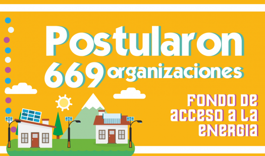 669 Organizaciones Sociales postularon al Fondo de Acceso a la Energía