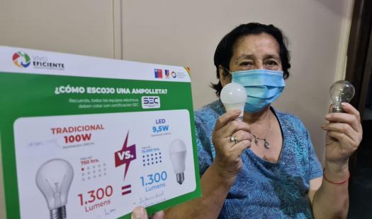 Programa Vivo Eficiente lleva un 44% de avance capacitando familias de Magallanes