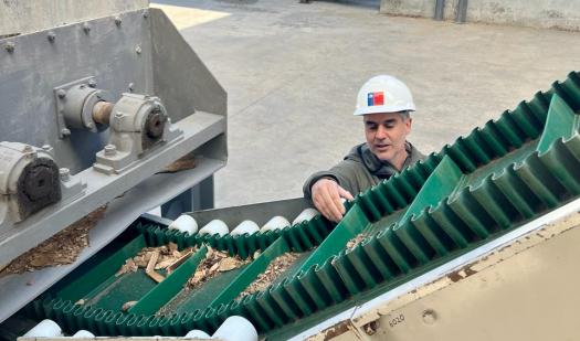 Un 80% de avance presenta construcción de planta de pellet de Coyhaique
