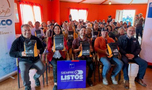 Seremi de Energía Atacama lanza a nivel regional el programa Siempre Listos con familias de Huasco