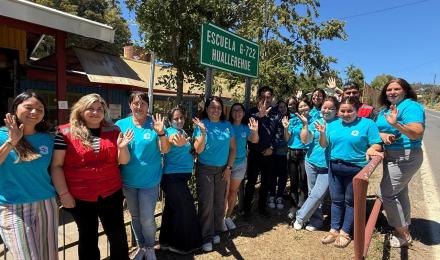 Escuela especial Huallerehue de Santa Juana fortalece su infraestructura con moderna normalización e...