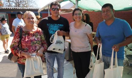 Familias de Petorca se benefician del Programa "Con Buena Energía"