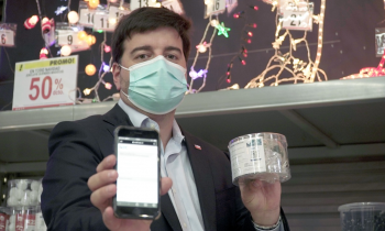 Subsecretario de energía y SEC fiscalizan venta de luces navideñas 