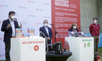 SUBSECRETARIO DE ENERGÍA PARTICIPÓ EN LANZAMIENTO DE CAMPAÑA “NAVIDAD SEGURA” PARA PREVENIR ACCIDENTES ELÉCTRICOS 