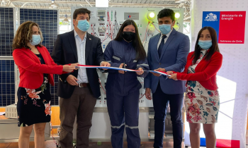 Gobierno inaugura laboratorios fotovoltaicos en San Bernardo