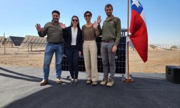 Seremi de Energía participó en inauguración de Planta Solar Capricornio 