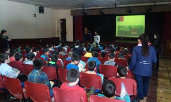 Niños recibieron consejos sobre el buen uso de la energía 