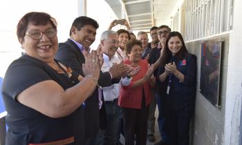 Sibaya recibe sistema de electrificación para su centro de salud