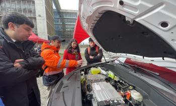 Exitosa primera feria de vehículos eléctricos del Programa Mi Taxi Eléctrico Biobío