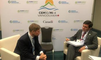 Subsecretario de Energía participa en Canadá en foros de energías limpias e innovación energética para países avanzados