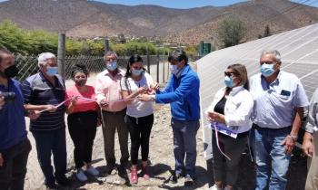 Sistemas de APR en Cabildo ahorrarán energía tras la implementación de sistemas fotovoltaicos