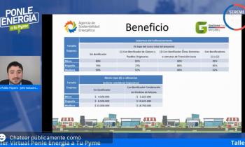 Webinar reunió a empresas del Biobío interesadas en programa “Ponle Energía a tu Pyme”