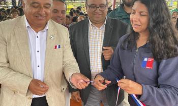 Escuela de Contulmo inaugura entrega de obras del “Programa Mejor Escuela"