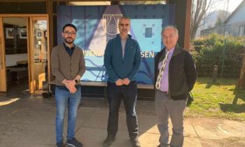 Seremi de Energía de Aysén se reúne con Director e Investigación de la Universidad de Aysén