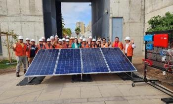 Seremi de Energía Antofagasta visitó a alumnos y alumnas de dos cursos impulsados por el Ministerio de Energía e impartidos por INACAP
