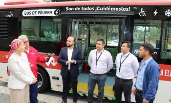 Bus eléctrico continúa con pruebas para evaluar puesta en marcha en la Región