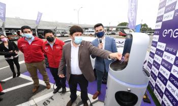 Subsecretario de Energía inaugura infraestructura de carga para autos eléctricos en Aeropuerto Carriel Sur de...