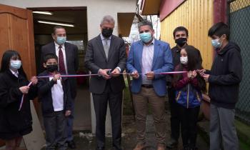 Escuela de Curacautín usa el calor de la tierra para sortear las bajas temperaturas