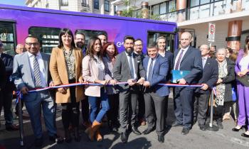 Autoridades de Gobierno y Enel X presentan primer bus eléctrico para la Región de Antofagasta que tendrá recor...