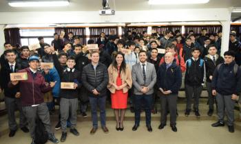 Programa Cambia el Foco benefició a 615 estudiantes y comunidad del Liceo Industrial de Valdivia 