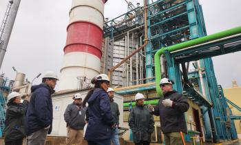 Seremi de Energía visita Central Energética Nehuenco en la Región de Valparaíso