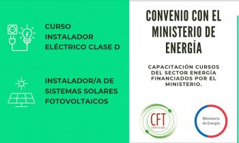 Seremi de Energía de Los Lagos llama a postular a cursos de Instalador Eléctrico clase D y Sistemas Solares Fotovoltaicos