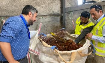 Fiscalización en chatarrerías de Rancagua permitió realizar decomiso de cable cobre y luminarias públicas 