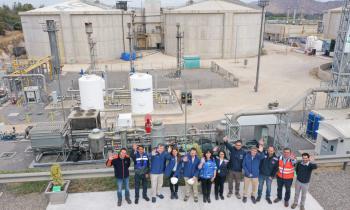 SEREMI de Energía de la RM visita planta La Farfana de Aguas Andina