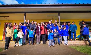 Escuela Rural Villa Caracol inaugura obras de mejoramiento energético que beneficia a la comunidad escolar de San Pablo
