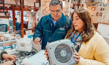 Energía y SEC fiscalizan venta de estufas y calefactores ante llegada del invierno y bajas temperaturas