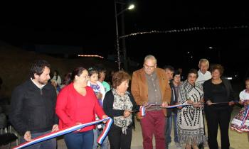 Tamelcura inaugura iluminación fotovoltaica  gracias al Fondo de Acceso a la Energía