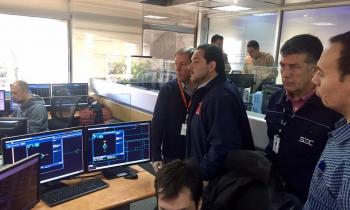 Ministro de Energía fiscaliza respuesta de distribuidoras de electricidad tras frente de mal tiempo   