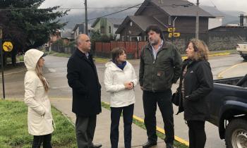  Seremi Amenábar visita junto a Gerente de Copec y autoridades locales los puntos de distribución de Kerosene...