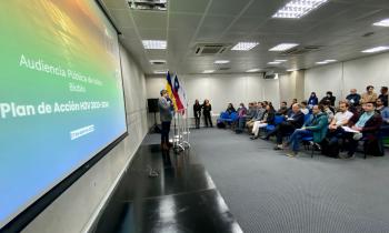 Ministro (s) Luis Felipe Ramos participa en audiencia inicial del Plan de Acción Hidrógeno Verde en la región...