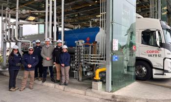 Seremi de Energía y SEC visitan Planta Pureo de Calbuco que abastece de combustible desde Lanco hasta Quellón