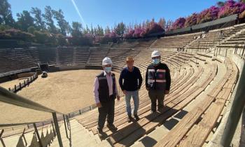 En Medialuna Monumental fiscalizan instalaciones eléctricas, de gas y combustibles previo al inicio del 73° Campeonato Nacional de Rodeo