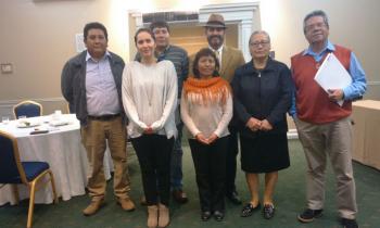 Mesa con Pueblos Originarios en Tarapacá 