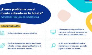 SEREMI de Energía Nolberto Sáez, entrega recomendaciones para resolver reparos en facturación provisoria produ...