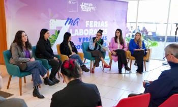 Todo un éxito fue la primera Feria Laboral Energía Más Mujeres en Ñuble