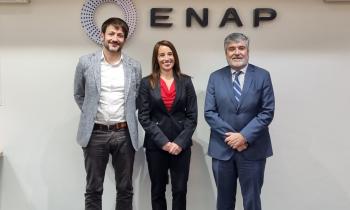 Ministro Pardow realiza visita protocolar a las oficinas de Enap Sipetrol en Egipto