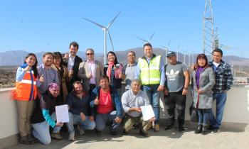Parque Eólico Cabo Leones I firma protocolo de entendimiento con la Comunidad Caleta de Los Burros Sur